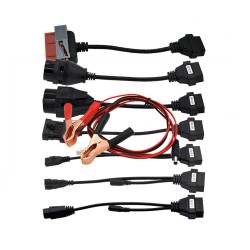 Full set cables for cars and trucks tcs cdp pro cables (8 car cables + 8 trucks cables )