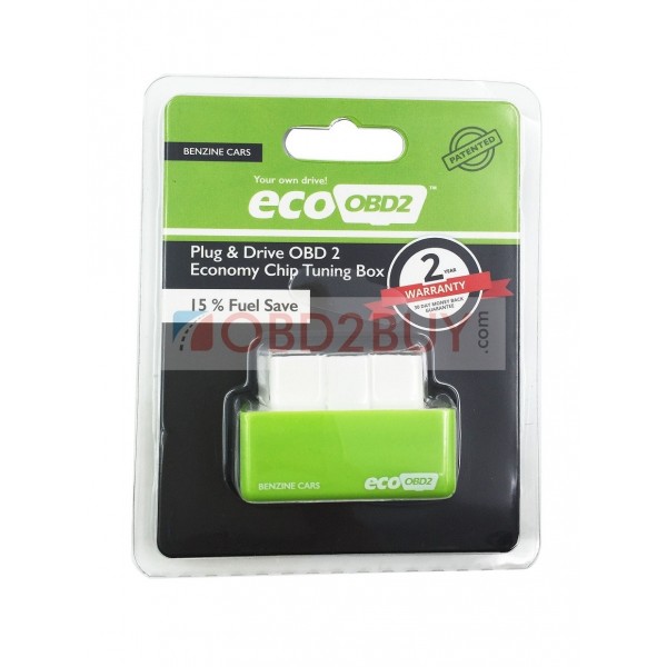 EcoOBD2 Benzine Chip Tuning Box Plug and Drive 10 pcs