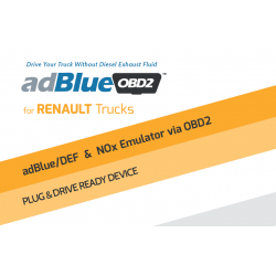 adBlueOBD2 RENAULT adBlue/DEF and NOx Emulator via OBD2