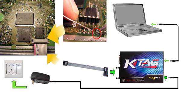 Chip tuning KTAG K-TAG ECU Programming Tool ktag k-tag obd2 OBDII sw v2.15 hw 6.070 ecu flasher tools ecu tool obd ii