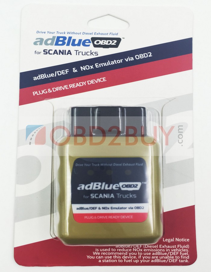 adBlueOBD2 DAF adBlue/DEF and NOx Emulator via OBD2