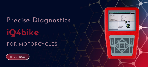 iQ4bike – Precise diagnostics for motorcycles