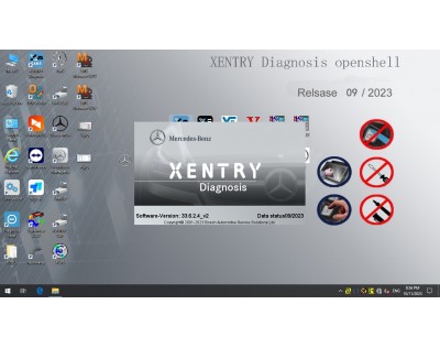 Released Latest Version v2023.09 XENTRY BENZ